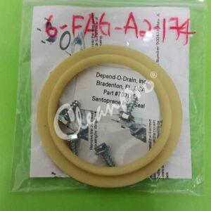 FAGOR SPARE PART (6-FAG-A2-174) FAGOR SANTOPRENE INLET SEAL CODE: 12184404 for LAUNDRY PARTS