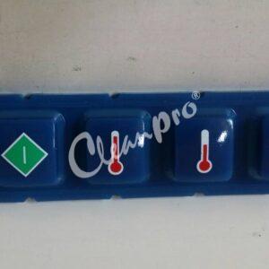 DEXTER SPARE PART (6-DEX-A3-013) DEXTER BUTTON - PUSH , CONTROL , BLUE CODE : 9035-062-001 for LAUNDRY PARTS