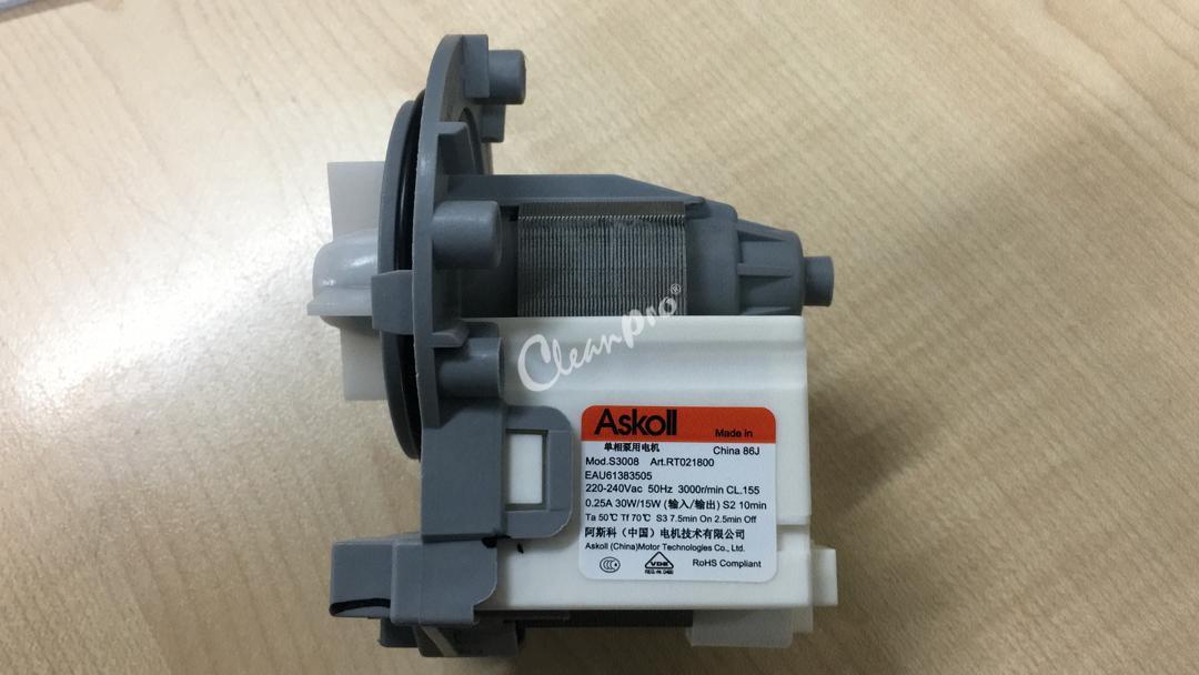 LG Washing Machine Drain Pump Motor [K340] – Replacement Part EAU61383502 – Fits Various LG Models