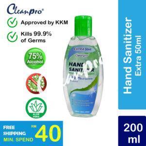CLEANPRO hand sanitizer 250 ML front - 1+ icon