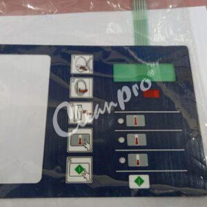 DEXTER SPARE PART (6-DEX-11-039) DEXTER MEMBRANE SWITCH (T-950) CODE: 9801-102-002 for LAUNDRY PARTS