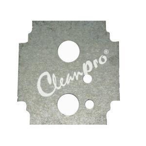 DEXTER SPARE PART (6-DEX-11-021) DEXTER STEEL PLATE (SCREW (S/S) CODE : 9538-187-001 for LAUNDRY PARTS