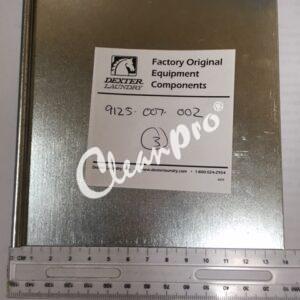 DEXTER SPARE PART (6-DEX-63-010) DEXTER LOWER DAMPER INSIDE DUCT EXHAUST CODE: 9125-007-002 for LAUNDRY PARTS