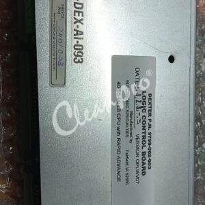 DEXTER SPARE PART (6-DEX-AI-093) DEXTER CIRCUIT BOARD,CPU CODE: 9799-002-003 for LAUNDRY PARTS