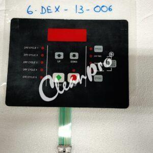 DEXTER SPARE PART (6-DEX-13-006) DEXTER SWITCHASY - MEMBRANCE , OPL, NONREV, BLK CODE : 9801-104-001 for LAUNDRY PARTS