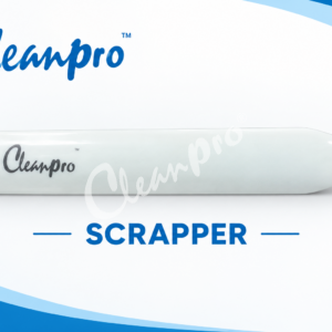 7-OTH-11-025 Cleanpro Scrapper Stain Spotting / Carpet Bone Scraper Fabric Clothing Scrape 1 Pcs (White)