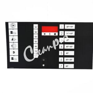 6-IPS-A2-009 IPSO KAD KL S CYG STA COIN OPERATING STICKER/PANEL/ASSY WD100/135/235 CODE : B12382901