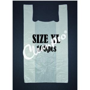 7-OTH-71-060 LAUNDRY BAG (XL) HDPE WHITE SINGLET PLASTIC BAG - PLAIN (100PCS/PKT)