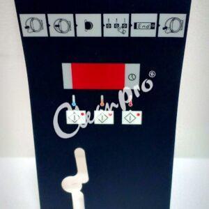 6-IPS-13-008 IPSO OVERLAY CONTROL DX4 DUAL COIN T30/45 GRAPHIC OVERLAY - DR335 CODE: RSP70462601