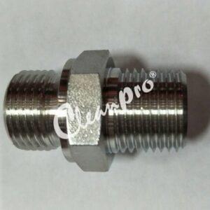 8-OTH-31-030 LPG STAINLESS STEEL NIPPLE - USE WITH 15MM/2FT STEAM HOSE CODE : SCH SS316
