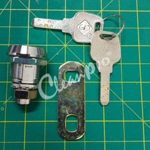 CPH SPARE PART (6-CPH-A1-007) CPH COIN BOX SMALL KEY LOCK SET (1 LOCK AND 2KEYS) for LAUNDRY PARTS